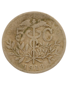 Bolívia 5 centavos 1918