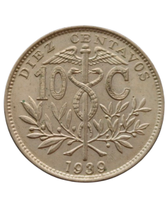 Bolívia 10 centavos 1939