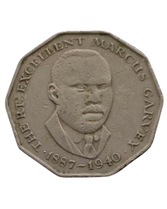 Jamaica 50 Cents 1975 - MARCUS GARVEY