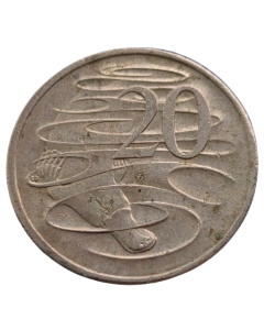 Austrália 20 Cents 2001