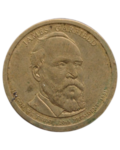 Estados Unidos 1 Dólar 2011 - Presidente dos EUA - James Garfield (1881)