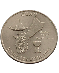 Estados Unidos ¼ dólar 2009 - Guam