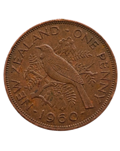 Nova Zelândia 1 Penny 1960