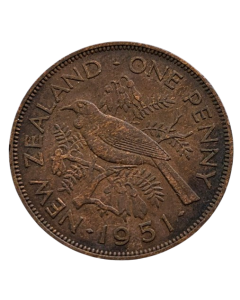 Nova Zelândia 1 Penny 1951