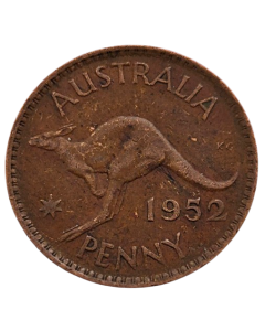 Austrália 1 Penny 1952