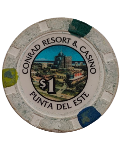 Uruguai 1 Dólar - Conrad International Resort e Cassino - Punta del Este