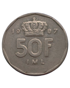 Luxemburgo 50 Francos 1987