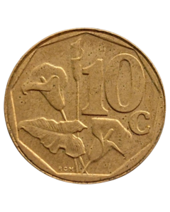 África do Sul 10 Cens 2000