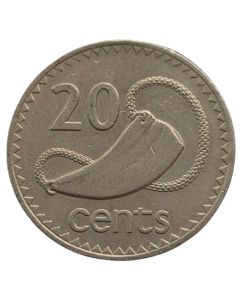 Fiji 20 Cêntimos 1987