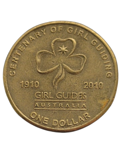 Austrália 1 Dólar 2010 - 100º Aniversário das Guias Femininas