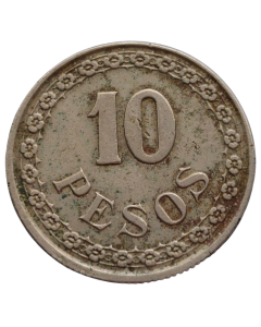 Paraguai 10 Pesos 1939 