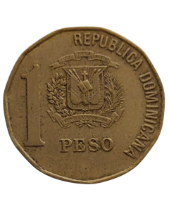 República Dominicana 1 Peso 2002