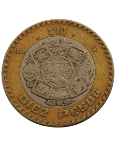 México 10 Pesos 1998