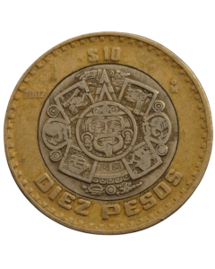 México 10 Pesos 2002