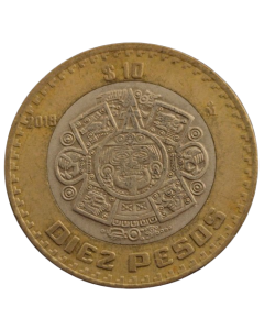 México 10 Pesos 2018