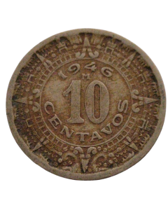 México 10 Centavos 1946