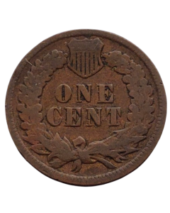 Estados Unidos 1 Cent 1891 - Cabeça de Índio