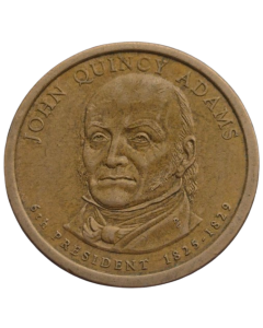 Estados Unidos 1 Dólar 2008 - Presidente dos EUA - John Quincy Adams (1825-1829)