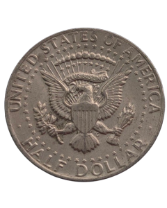 Estados Unidos da América ½ Dólar 1972 - Kennedy Half Dollar