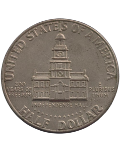 Estados Unidos da América ½ Dólar 1976 - 200⁰ Aniversário - Independência dos EUA