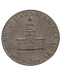 Estados Unidos da América ½ Dólar 1976 - 200⁰ Aniversário - Independência dos EUA