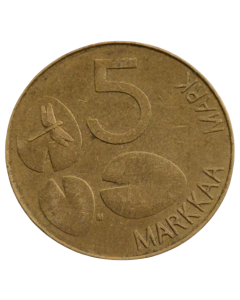 Finlândia 5 Markkaa 1994