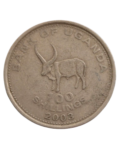 Uganda 100 Shillings 2003