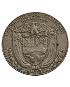 Panamá ½ Balboa 1973