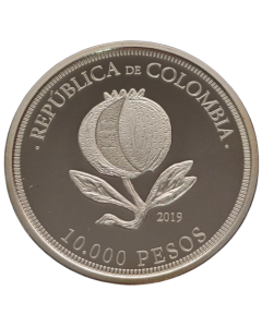 Colômbia 10.000 Pesos 2019 - 200º Aniversário - Independência