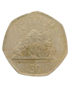 Gibraltar 50 Pence 2007