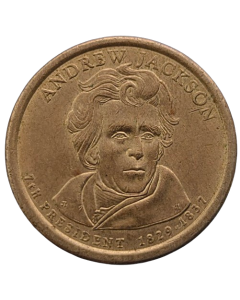 Estados Unidos 1 Dólar 2008 - President of the USA - Andrew Jackson (1829-1837)