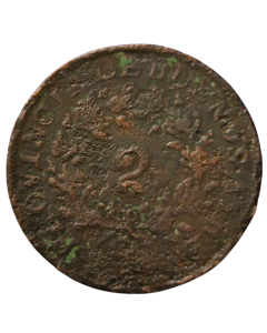 Buenos Aires  2 Reales 1854