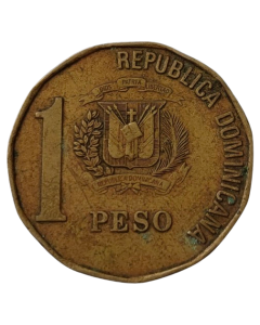 República Dominicana 1 Peso 2002