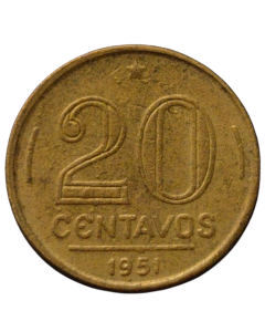 Brasil 20 Centavos 1951