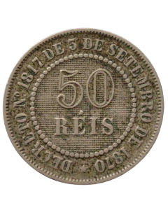 Brasil 50 réis 1886