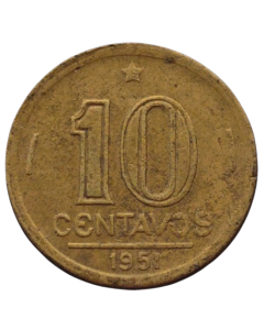 Brasil 10 Centavos 1951