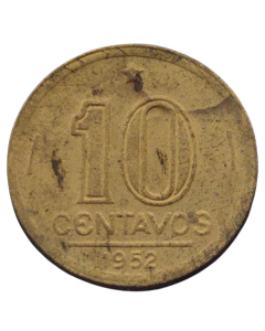 Brasil 10 Centavos 1952