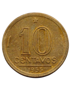 Brasil 10 Centavos 1953