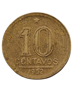 Brasil 10 Centavos 1952