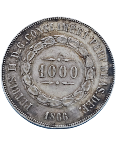 Brasil 1000 réis 1866