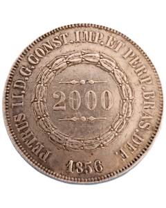 Brasil 2000 réis 1856