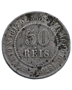 Brasil 50 réis 1887