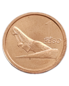 Ilha de Páscoa 1 Peso 2021 - Exonumia