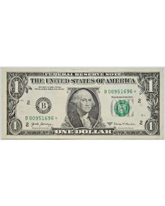 Estados Unidos 1 Dólar 2017 - "B"  New York - Reposição