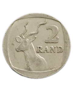 África do Sul 2 Rand 1989