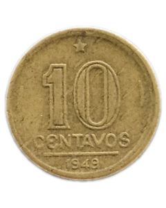 Brasil 10 Centavos 1949