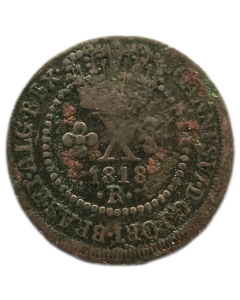 Brasil 10 Réis 1818 R