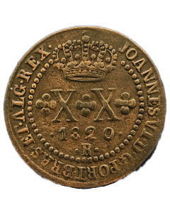 Brasil 20 Réis 1820 - Sob