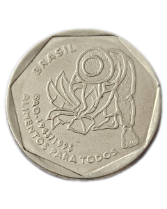 Brasil 25 Centavos 1995 - 50º Aniversário da FAO - Alimentos para o Mundo