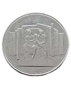 San Marino 100 Liras 1976 - Família